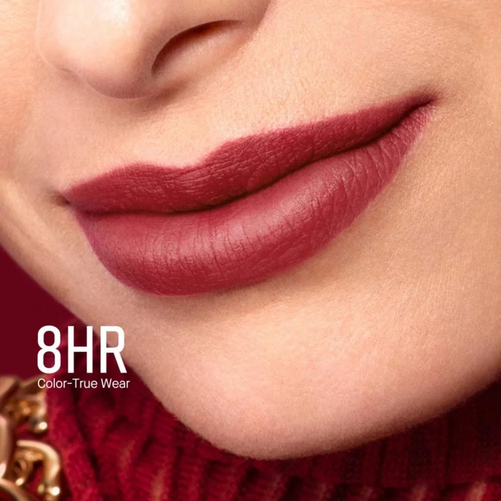 Bobbi Brown Luxe Matte Lipstick In Claret (Burnt Red With Pink Undertones)